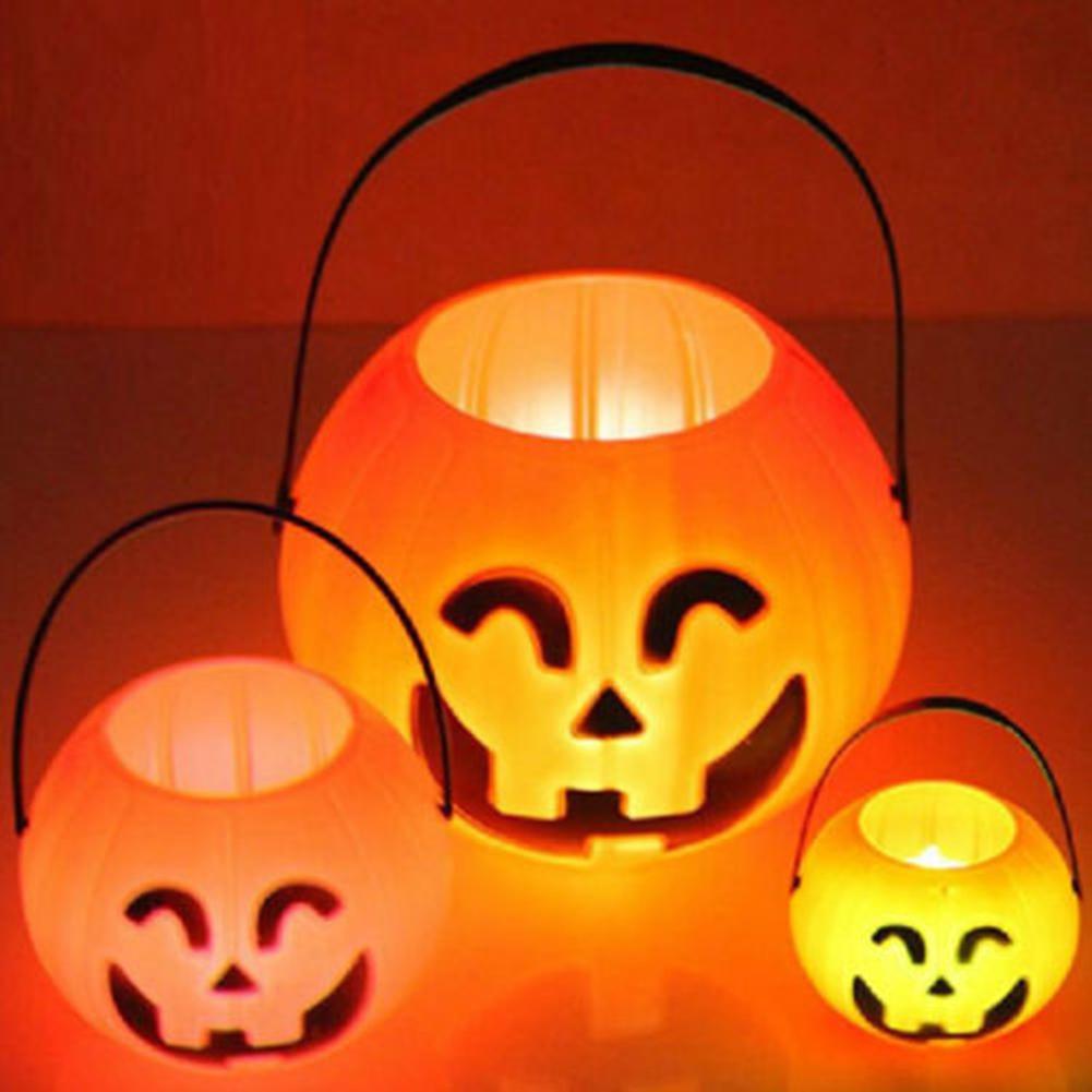 Halloween Pumpkin Candy Holder Trick-or-treat