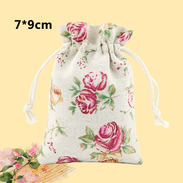 Vegetable Bags Popular Cotton Fruit And Vegetable With Drawstring Reusable