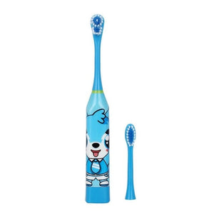 Children Cartoon Ultrasonic Waterproof Electric Toothbrush