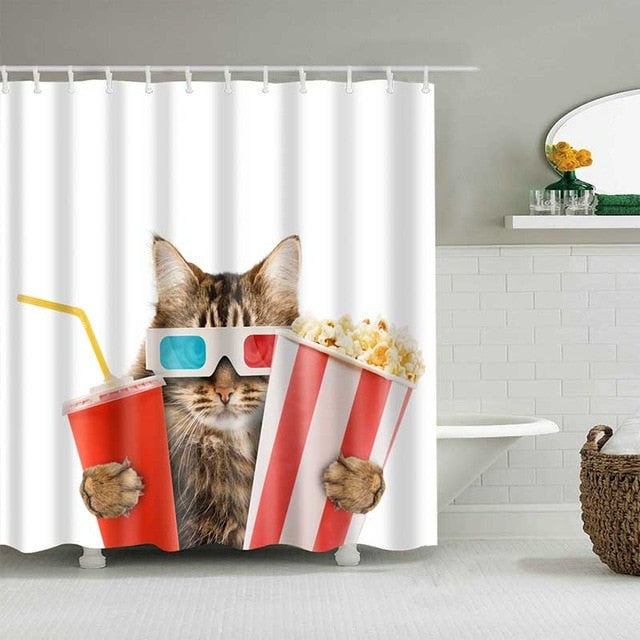 Cute Cat 3D Printed Shower