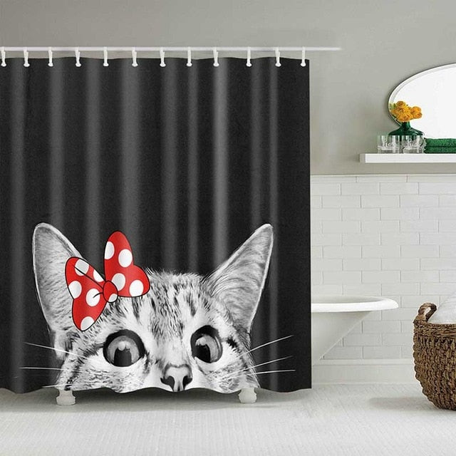 Cute Cat 3D Printed Shower