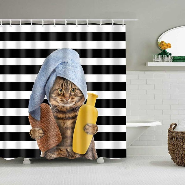 Cute Cat 3D Printed Shower
