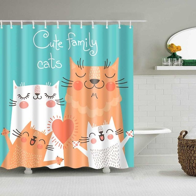Cute Cat 3D Printed Shower