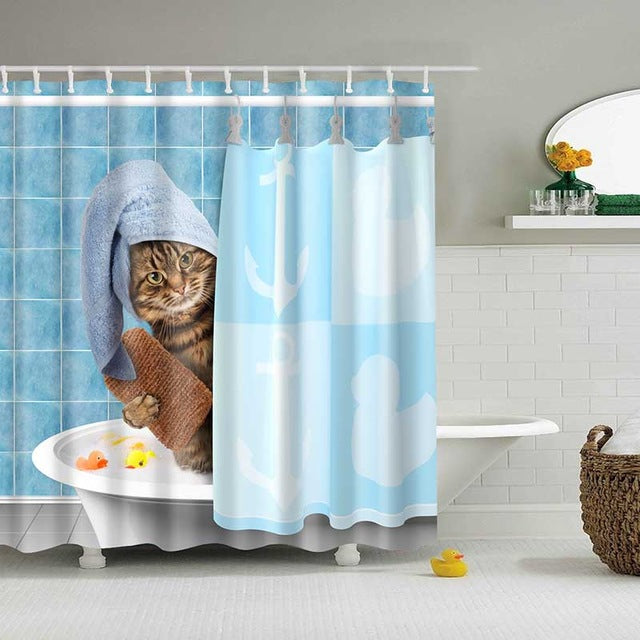 Cute Cat 3D Printed Shower