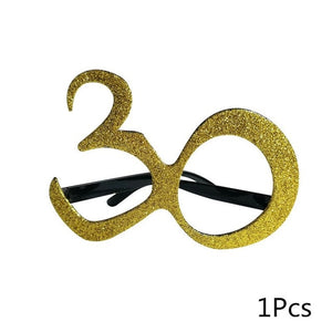 30th/50th/60th Happy Birthday Photo Booth Prop Anniversary Birthday Party