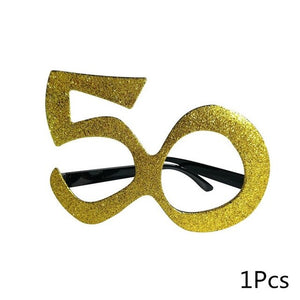 30th/50th/60th Happy Birthday Photo Booth Prop Anniversary Birthday Party