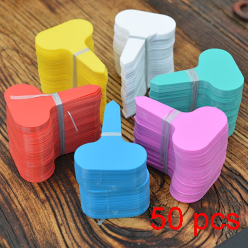 50PCS Colorful Plant Garden