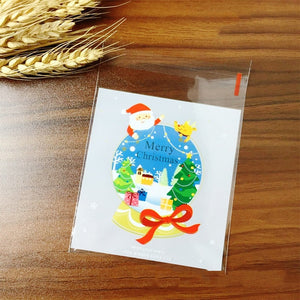 25Pcs/lot Cute Cartoon Gifts Bags Christmas
