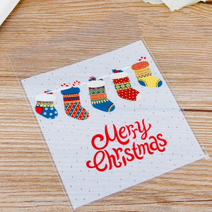 25Pcs/lot Cute Cartoon Gifts Bags Christmas
