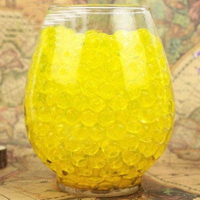 100pcs/lot Crystal Soil Pearl Shape Soft Water