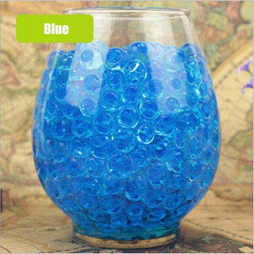 100pcs/lot Crystal Soil Pearl Shape Soft Water