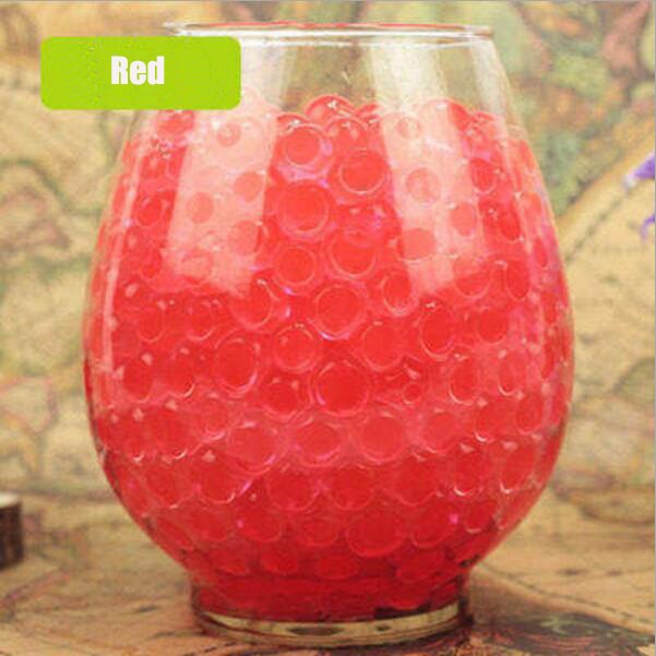100pcs/lot Crystal Soil Pearl Shape Soft Water
