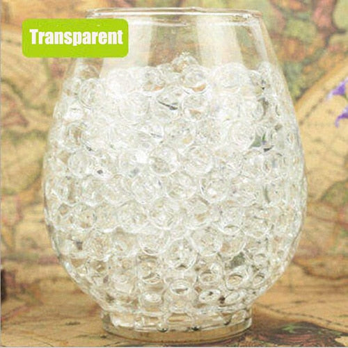 100pcs/lot Crystal Soil Pearl Shape Soft Water
