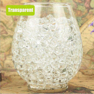 100pcs/lot Crystal Soil Pearl Shape Soft Water