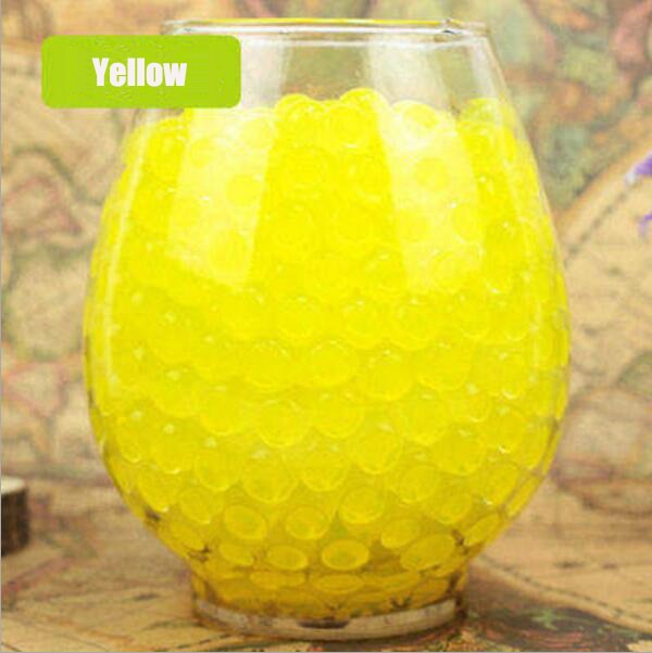 100pcs/lot Crystal Soil Pearl Shape Soft Water