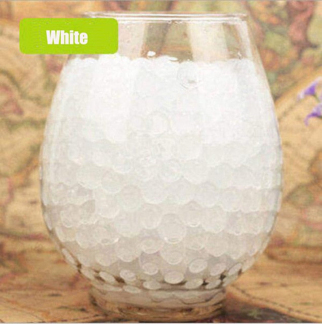 100pcs/lot Crystal Soil Pearl Shape Soft Water