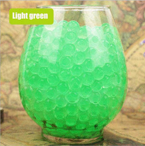 100pcs/lot Crystal Soil Pearl Shape Soft Water