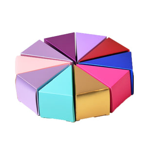 10pcs wedding Candy Box cake gift box