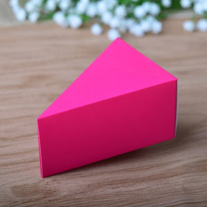 10pcs wedding Candy Box cake gift box