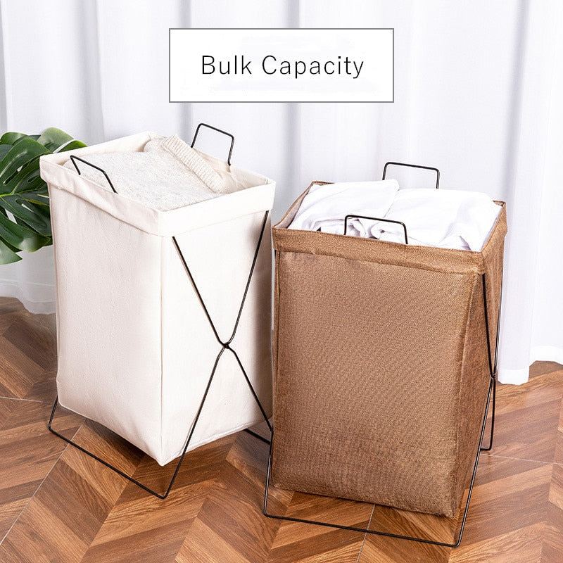 Foldable Laundry Hamper Iron Frame