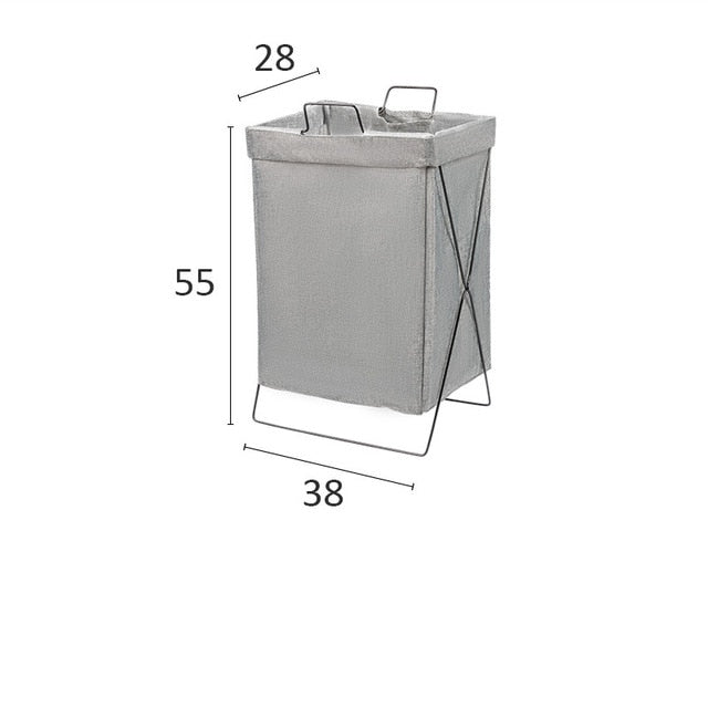 Foldable Laundry Hamper Iron Frame