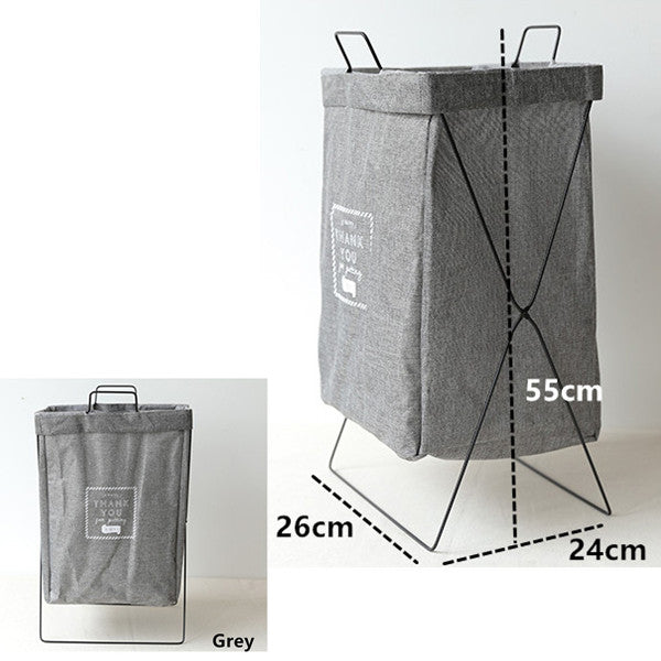 Foldable Laundry Hamper Iron Frame