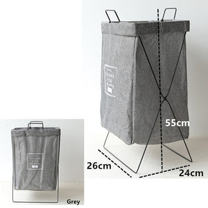 Foldable Laundry Hamper Iron Frame