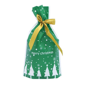 5/10 pcs Candy Cookies Gift Bags With Ribbon Snack