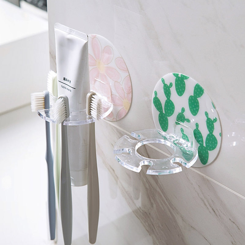 Tooth Brush Case Dispenser Organizer Bathroom