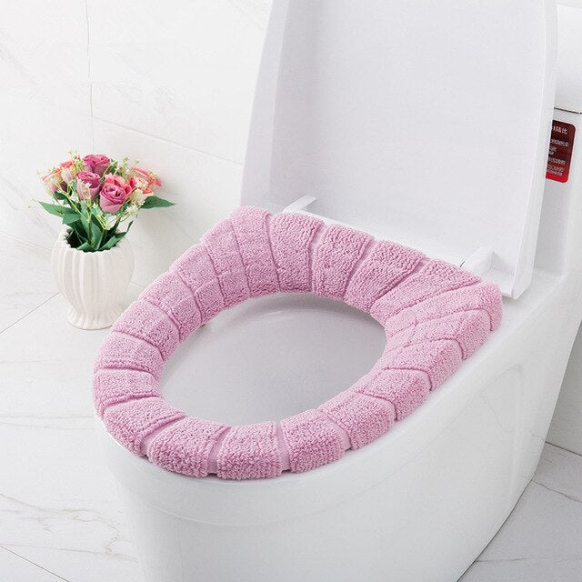 Universal Soft Heated Washable Toilet Seat Mat