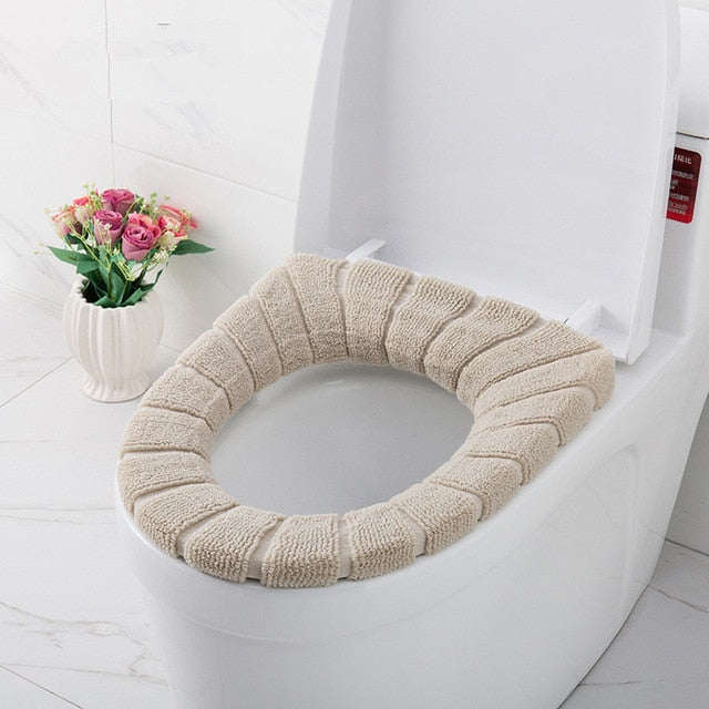 Universal Soft Heated Washable Toilet Seat Mat