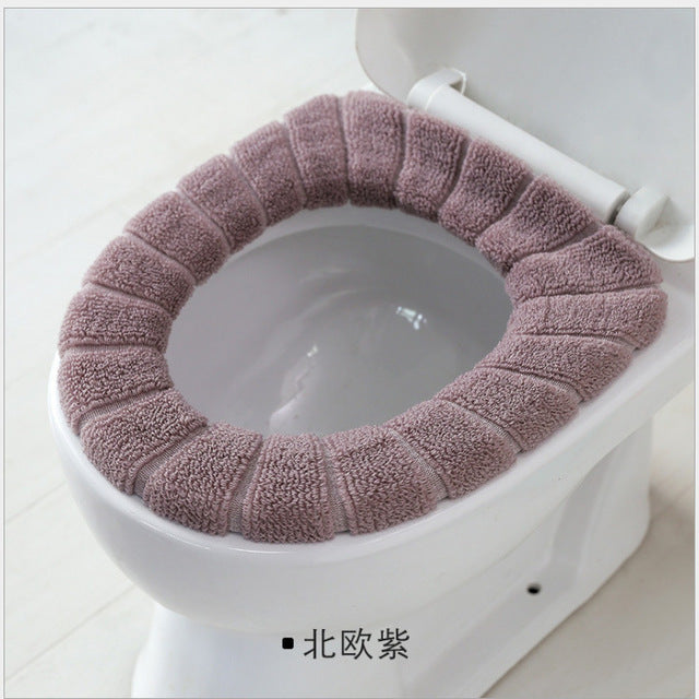 Universal Soft Heated Washable Toilet Seat Mat
