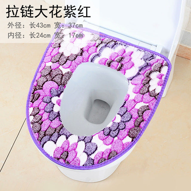 Universal Soft Heated Washable Toilet Seat Mat