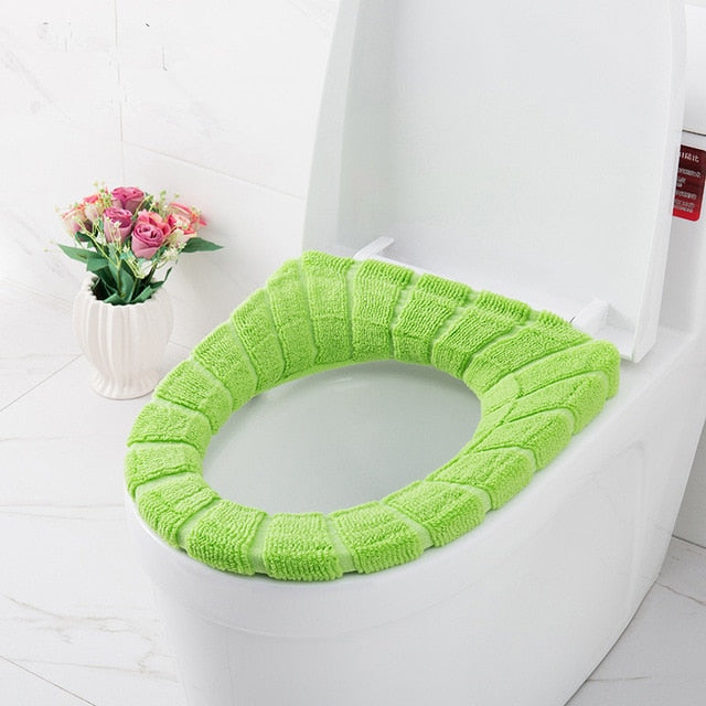 Universal Soft Heated Washable Toilet Seat Mat