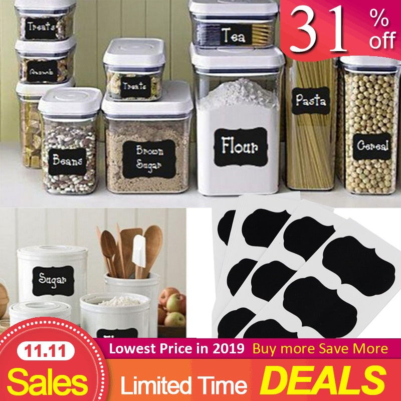 36 Pcs/set Blackboard Sticker Craft