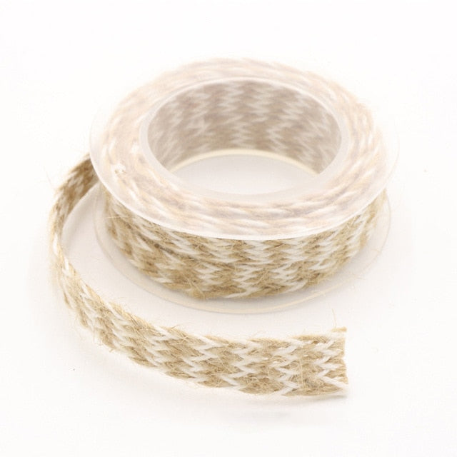 Wedding Craft 1PC Hessian Jute Scrapbooking Party