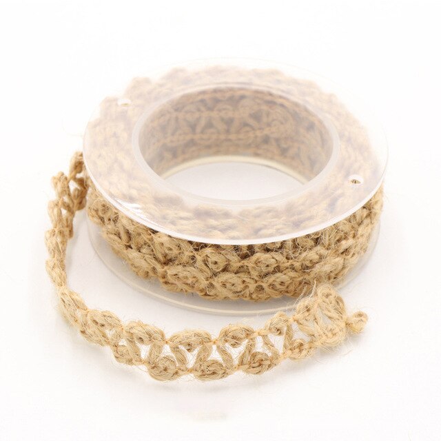 Wedding Craft 1PC Hessian Jute Scrapbooking Party