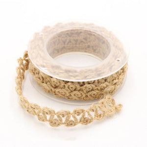 Wedding Craft 1PC Hessian Jute Scrapbooking Party