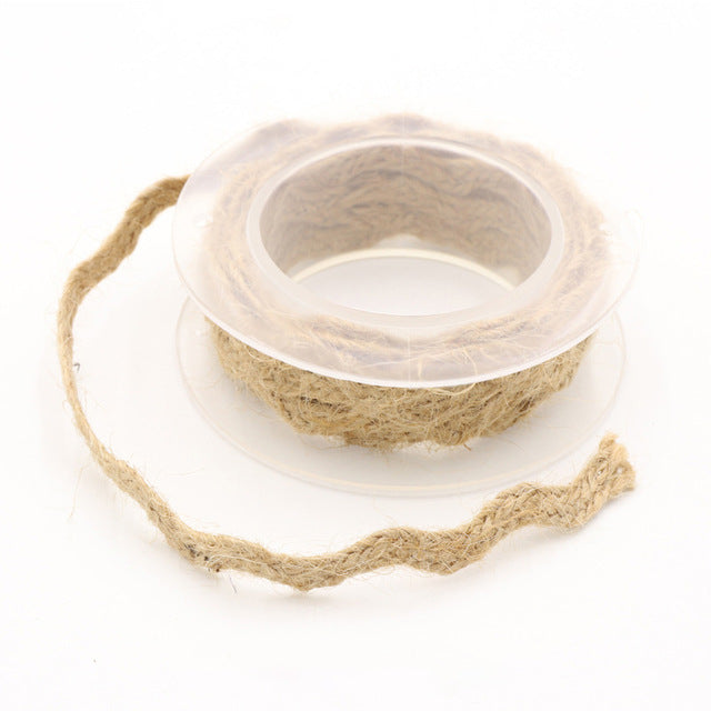 Wedding Craft 1PC Hessian Jute Scrapbooking Party