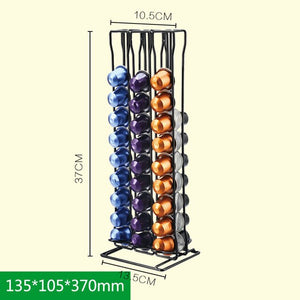 Metal Coffee Pod Holder Iron Chrome Plating
