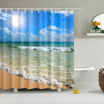 Washable Bath Decor Shower Curtains