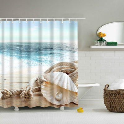 Washable Bath Decor Shower Curtains