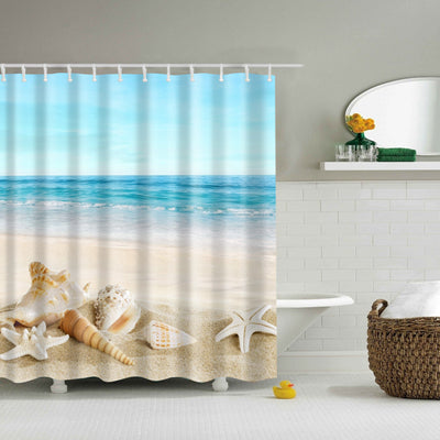 Washable Bath Decor Shower Curtains