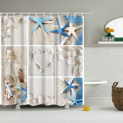 Washable Bath Decor Shower Curtains
