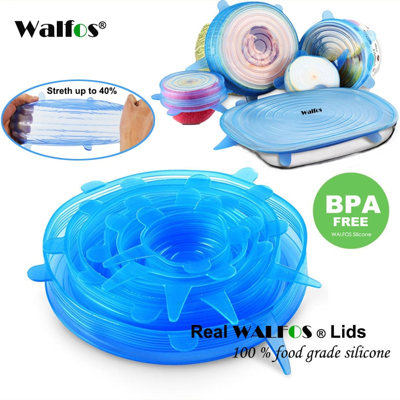 silicon stretch lids