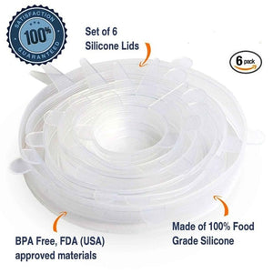 silicon stretch lids