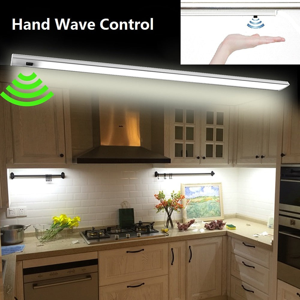 LED Hand Wave Under Cabinet Light Infrared Sensor