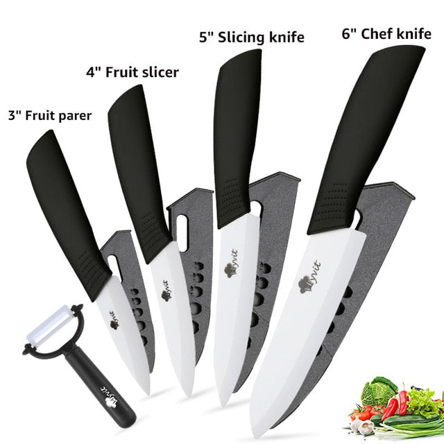 Kitchen knives 3 4 5 6 inch Multi-color Handle High Quality