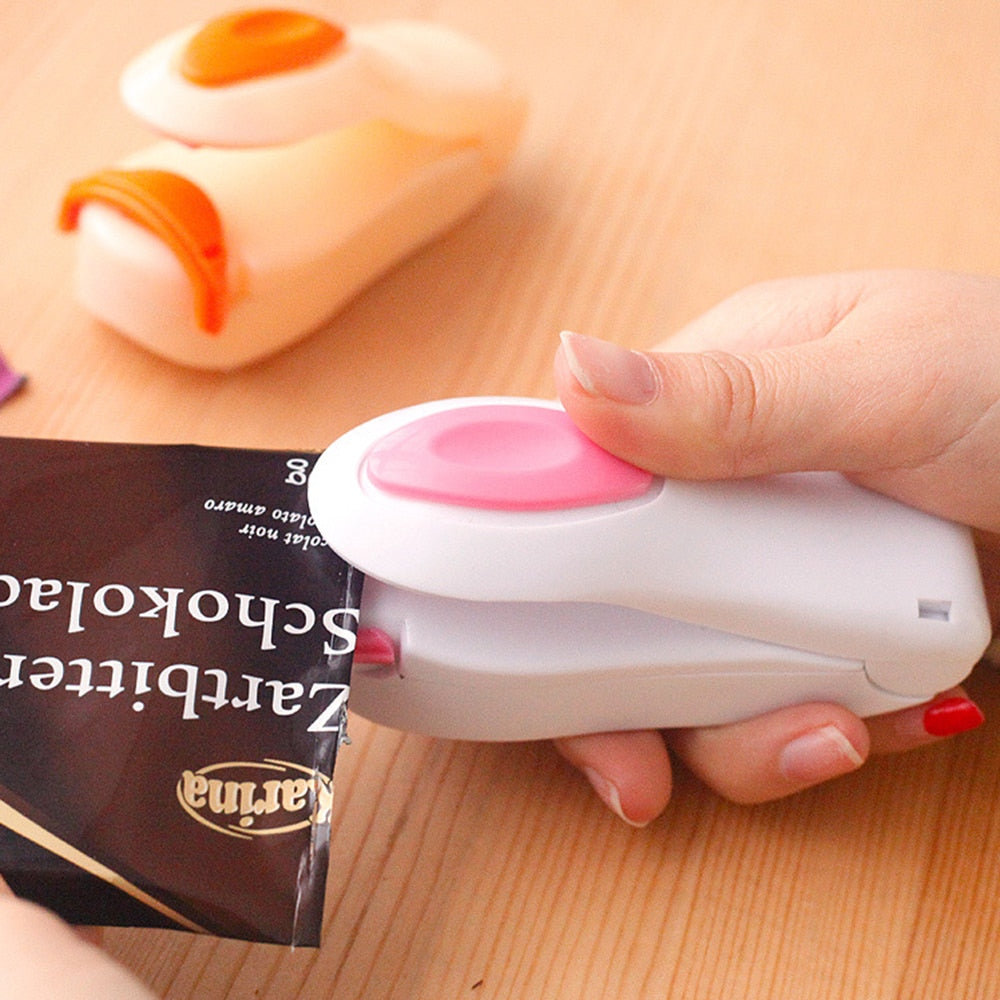 Portable Heat Sealer Plastic Bag Storage