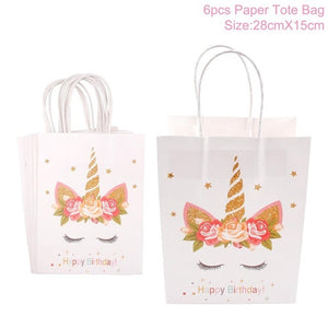 Unicorn Gift Bag With Handles Wedding Candy